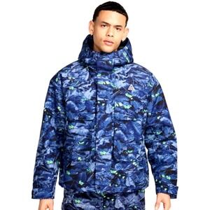 NIKE ACG PrimaLoft Skull Peak LeafCutter Storm-FIT Jacket Mens MEDIUM Blue Green